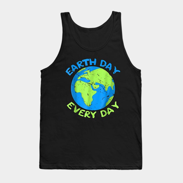 Earth Day Everyday Earth Day 2024 Tank Top by lunacreat